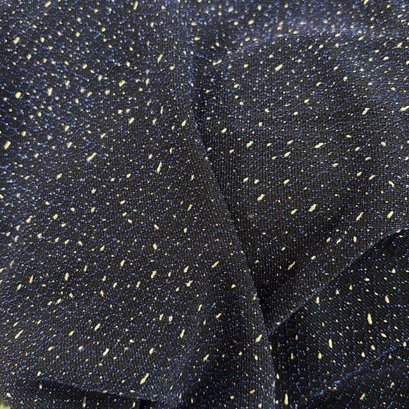 Eliza J Blue Sheath Dress with Bishop Sleeves - Picture 6 of 8